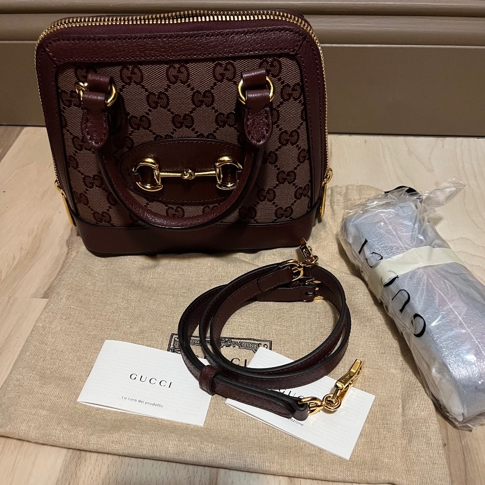 Gucci mini horsebit dome crossbody
